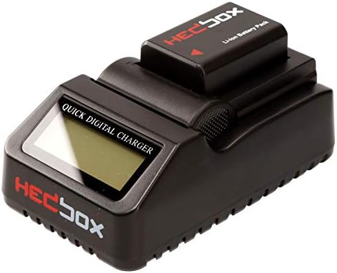 HEDBOX RP-DC40 - Цифров LCD зарядно устройство за батериите Sony NP-F550, F770, F970, NP-FM50, QM71, QM91