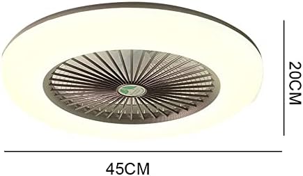 Цена по Цена на производителя Лекота Акрилна Полилей С Вентилатор Трицветна LED Лампа, Вентилатор на Тавана Модерен