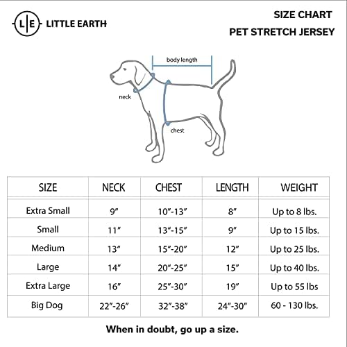Littlearth NHL Унисекс-Еластична, Майк за възрастни кучета от Големи породи