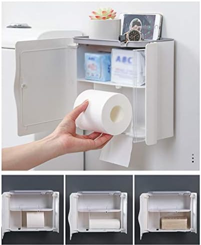 SCDZS Полк за Тоалетна Хартия Стенни Кутия За Салфетки Притежателите на Тоалетна Хартия Притежателите на Хартиени