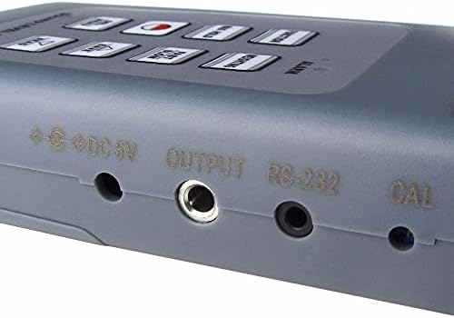 LDCHNH Професионален Ръчен Цифров Измерител на нивото на Звуковия шум Тестер Диапазон от 30 ~ 130дБ + софтуер на CD и USB