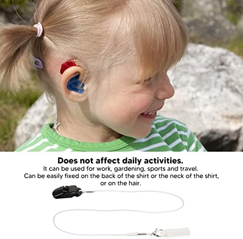 Шнур за слухови апарати, Здрав, което предотвратява загубата, Здрава Фиксация, Скоба за слухови апарати с гъвкаво движение,