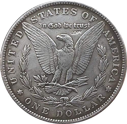 Монета на Повикване 1899-те години САЩ Монети в долари Морган Копие на Копие на Декорации за Събиране на Подаръци Колекция