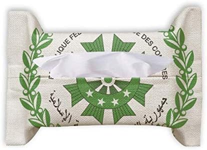 Морони Национална Емблема На Коморските Острови Хартиена Кърпа, Кърпа За Лице Чанта За Салфетки Бумф