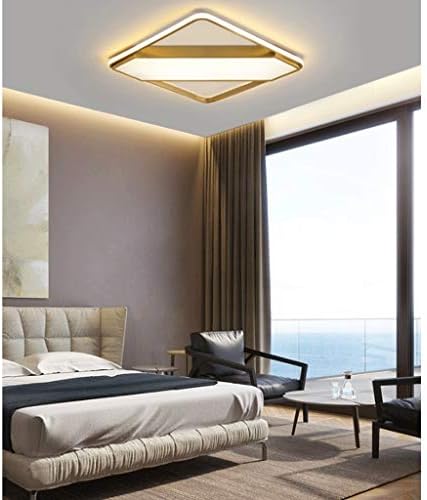 SXNBH и лесен led тавана лампа, лесен за инсталиране и почистване на Спални, Напълно мед тавана лампа за домашна употреба