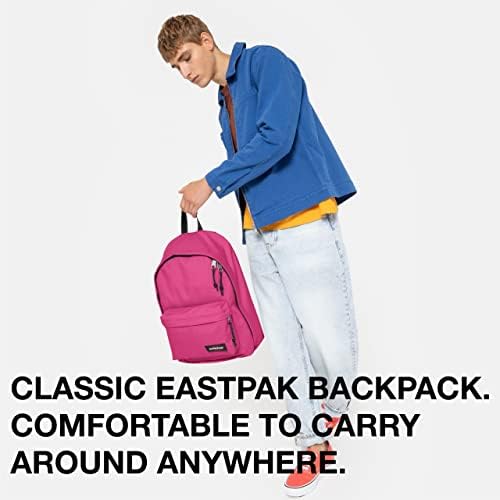 Eastpak Out of Office Backpack - Чанта с 13-инчов калъф за лаптоп - За училище, за Пътуване, работа или на чанта за книги - Розово Escape