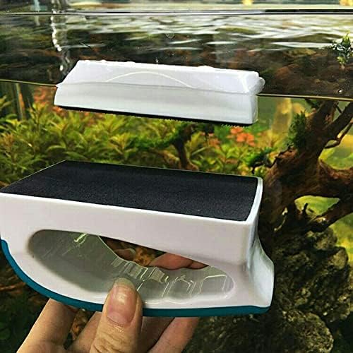 Украса за вашия аквариум jindaaudio, Инструменти за почистване на аквариум, Плаващ магнитен пречистване на стъклото на аквариума, Аксесоари за аквариум за почистване н?
