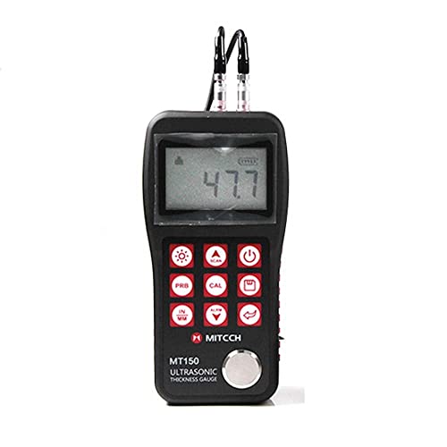 Оборудване за изпитване зададено измерване на дебелината с подсветка LCD дисплей MT150 Ултразвук с Обхват от 0.75 до