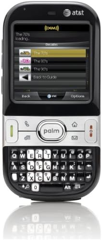 Отключени телефон на Palm Centro с QWERTY клавиатура, сензорен екран и 1.3 Мегапикселова камера - Гаранция за САЩ - Черен
