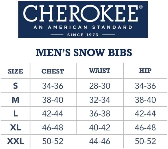 Мъжки зимни Тела Cherokee с изолирани нагрудником, Непромокаеми Зимни Панталони, Ски / Сноубордический Гащеризон