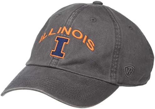 Мъжка шапка Top of the World NCAA с Регулируема спокойна засаждане, Икона на въглероден цвят ALT