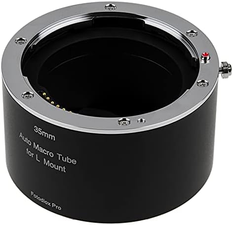 Fotodiox Pro 35 мм Автоматично удължител за макро фотография, съвместим с камери Alliance MILC с L-образен стена за екстремно снимане в близък план