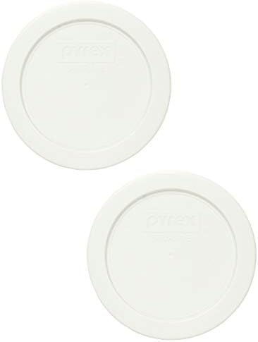 Бяла кръгла пластмасова капачка за съхранение на продукти Огнеупорно 7200 -БР - 4 опаковки Произведено в САЩ