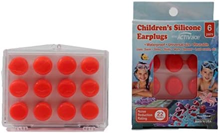 Набор от меки силиконови затычек за уши Top Med Value Pack, 6 броя (За деца)