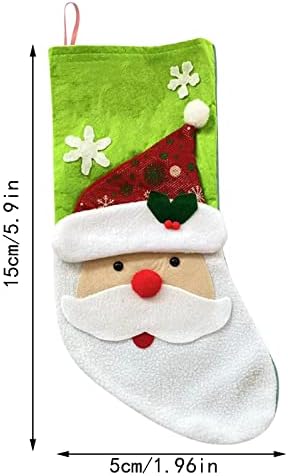 Персонални Стъкло Сърце за мама, Мини-Коледни Чорапи, 1 опаковка, 4 Декорация за отглеждане във вид на елхи, Държач за подарък