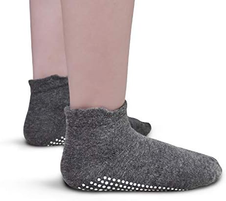 Нескользящие Чорапи за Деца, 12 Чифта Чорапи с дръжки за по-малките момчета и Момичета, Нескользящие Чорапи до Глезена за деца