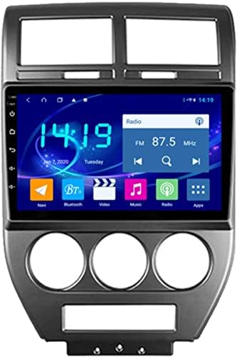 Autostereo Android 9.1 Автоматично Мултимедиен плейър GPS навигация за J. пее Compass 2006-2010, с функция