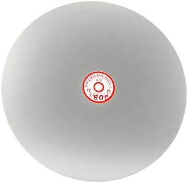 X-DREE 300 мм 12-инчов шлайфане кръг с диамант покритие Grit 600 с плосък внахлестом (диск с диаметър 300 мм, 12 инча, диск с диаметър 600 мм.