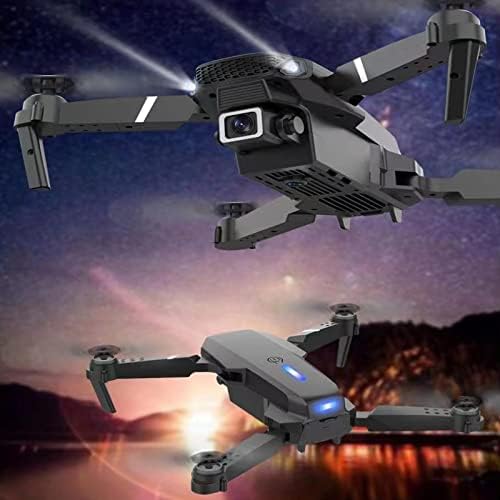 Myshle SMS Drone, Сгъваеми безпилотни летателни апарати с камера за 4K HD за възрастни, Радиоуправляеми Квадрокоптер