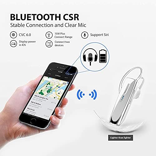 Безжична Bluetooth слушалка TEK STYZ V5.0 КСО за Samsung Galaxy S22/S21 Fe 5G/S21Plus/Ultra с микрофон, водоустойчиви слушалки