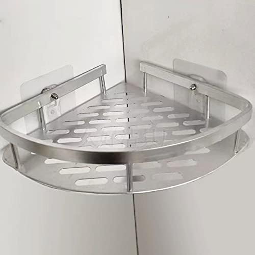 Багажник за баня MKEPA, не сверлящий и не маркирующий лигав кутия за съхранение баня, защитени от ръжда кошница за съхранение