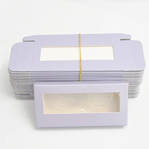 Опаковка за фалшиви мигли Книжен скоростна Кутия за мигли Опаковка 3D Мигли Грим Правоъгълни Седалките на Едро (Цвят: A7, Размер: 50 скоростна без кората)