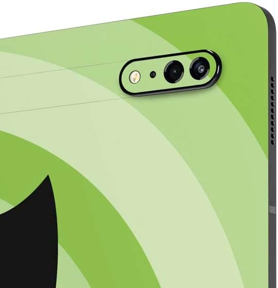 Стикер на таблет Skinit е Съвместима с Samsung Galaxy Tab S8 Ultra - Официално Лицензиран дизайн Warner Bros Buttercup Green Hearts