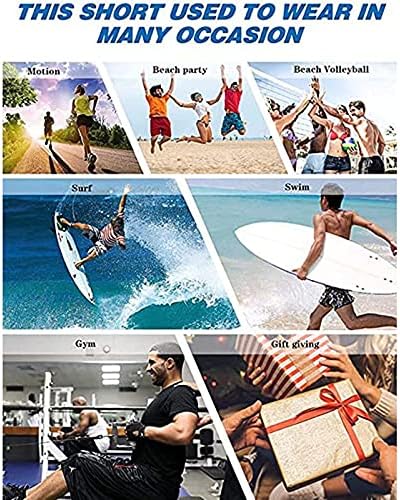 BEUU/ Летни Бански за мъже, бързо съхнещи, на Новост, Плажни Шорти с принтом Динозавър на съвсем малък, Ежедневни Хавайски Плажни Шорти