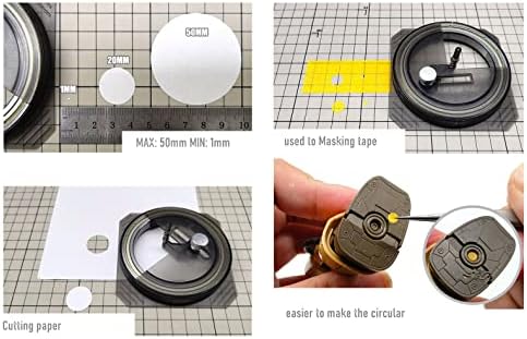 Кръгли режещи инструменти ANSAI Модел Хоби Занаяти Инструмент За рязане на Специален кръг е (1 мм-50 мм), Безстепенно