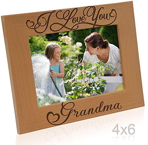 КЕЙТ PAUSCH, обичам Те, бабо, на Ден, баби и дядовци, най-Добрата баба на света, Баба и аз, Рамка за снимки от дърво с надпис
