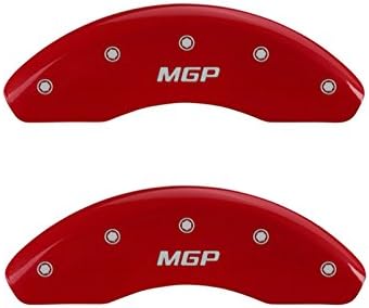 Капачки на челюстите MGP 32022SMGPRD С Червено Прахово покритие на предната и Задната капачки на челюстите, комплект