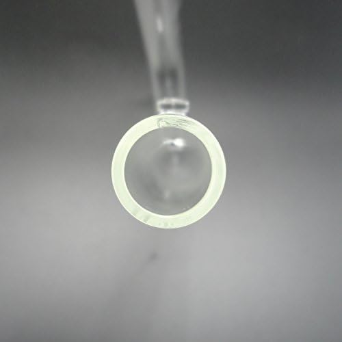 JARDLI Стъклена приточная аквариумная тръба с лилии (17 мм за тръби с 5/8 (16/22 мм))