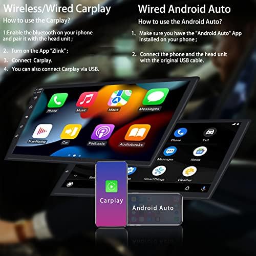 Радиото в автомобила Evonavi 4 + GB 64 GB, с 1280x720 сензорен екран IPS HD, подходящ за Nissan Altima 2008 2009 2010 2011 2012 с 4G WiFi Bluetooth 5,0 48EQ, поддръжка на GPS навигация Carplay и Android Auto