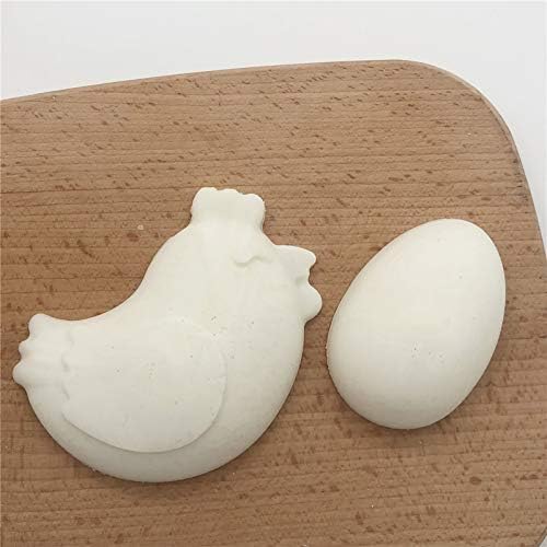 BLMIEDE Силикон Сапунен Торта Пиле Ароматерапия Великден Овални Свещ Яйца Форма за Торта във формата на Сърце