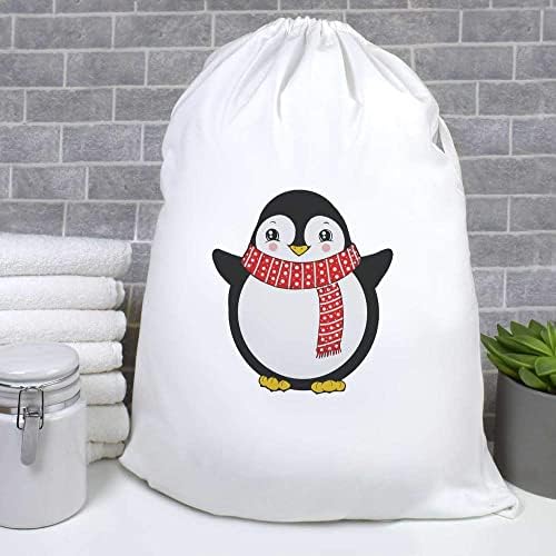 Чанта за пране и съхранение на Azeeda Пингвин в шарфе (LB00022740)