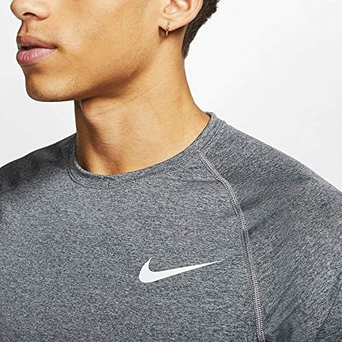 Мъжки ризи за бягане Nike Dri-FIT Miler С къс ръкав, Отгоре Cu5992-010