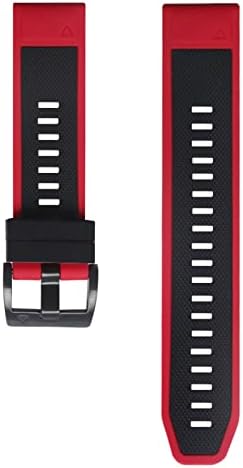 GXFCUK 26-22 ММ Силиконови Быстроразъемные Каишки За Ръчни Часовници на Garmin Fenix 6X6 Pro Smart Watch Easyfit Гривна