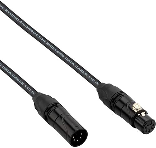 5-Пинов DMX кабел студийната серия Kopul DMX55P-015-S (15')