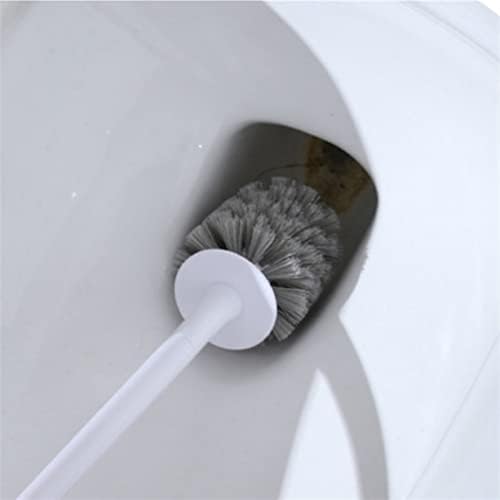 Четка за Тоалетна ZUKEEMS богат на функции Подвижна Четка за Тоалетна с Основание И Почистващ двата Края Стенен Сливи За