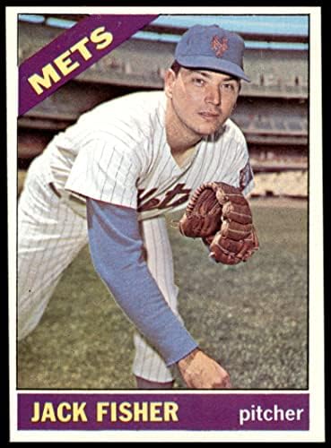 1966 Topps # 316 Джак Фишер Ню Йорк Метс (Бейзболна картичка) VG/БИВШ Метс