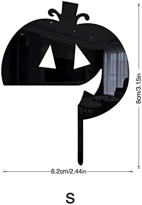 TODOZO Хелоуин Врата Правоъгълен Знак Украшение Хелоуин Декор Знак Акрилни Украса за Дома Вратата Ъгъл на Коло Пръчки за Фотография