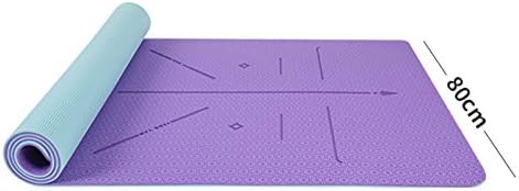 Еко-килимче за йога от ТПЭ Fengyan, Нескользящий Подложка за фитнес с Каишка за Носене на ръка, Професионални Постелки