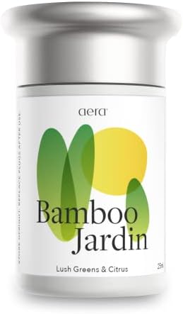 Ароматна сос за дома Aera Bamboo Jardin - Нотки на сочна зеленина и цитрусови плодове - се съчетава с дифузер Aera