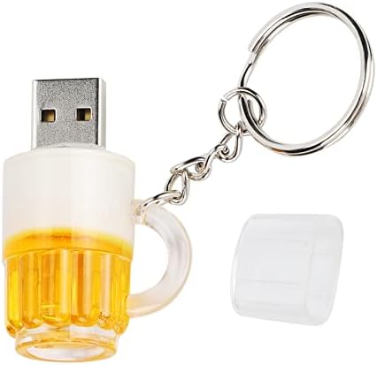 Мультяшная Властен Форма на Чаши Бира на USB Флаш устройство, USB2.0 Memory Thumb Stick U Диск за Подаръци на Децата си и приятелите си (1 GB)