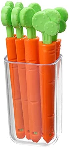 NA Набор от 10 щипки за запечатване моркови за пакети с храна и снеками