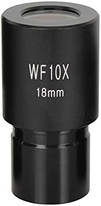 Аксесоари за микроскоп WF5X, WF10X, WF15X, WF16X, WF20X, WF25X, Широкоъгълен обектив, Окуляр биологичен микроскоп, Монтажен размер 23,2 мм, Лабораторни консумативи (Цвят: WF10X)