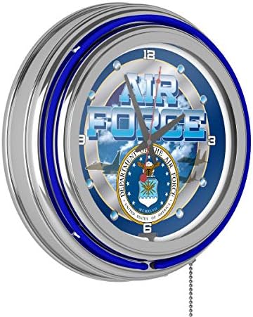 Неонови часове на военновъздушните сили на САЩ - Диаметър 14 см