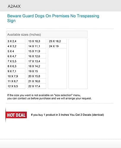 Етикети DT ваденки Стикер Пазете се от Стражеви кучета На територията На Знак изземат 5 Х 4