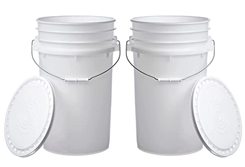 Голям контейнер-кофа Hudson Exchange обем 7 литра (2 опаковки) с лесно снимающейся капак, Хранително-полиетилен с висока