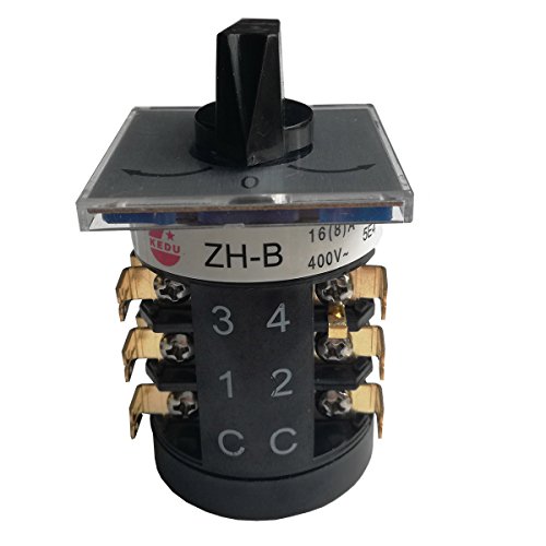 ZH-B 250V-400V 16 (8) A Промишлени Универсални ключове тип ON-Off-ON с възможност за преустройство на ключове за управление, обратна на посоката на двигателя